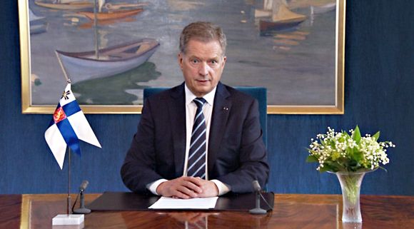 Sauli-Niinistö-Puntoporpunto Presidente de Finlandia